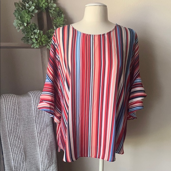 Cato Tops - Cato stripe blouse